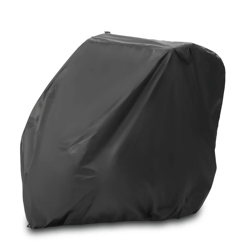 Faltgarage für Fahrradanhänger / Bike Trailer Cover Black